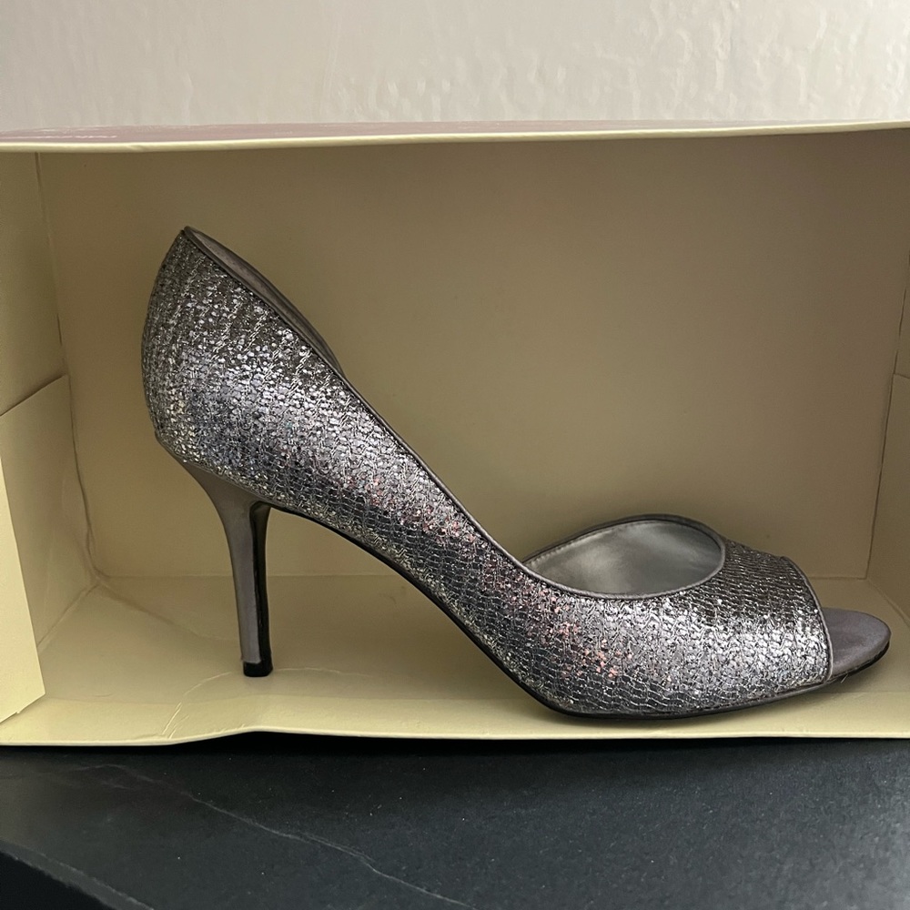 Silver heels